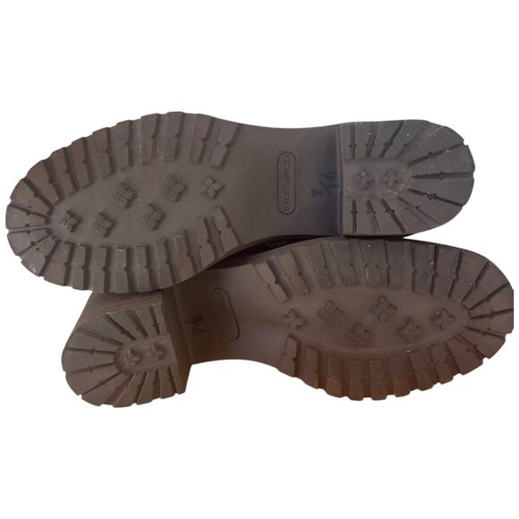 Brown Leather Ankle Boots - Picture 13 of 13